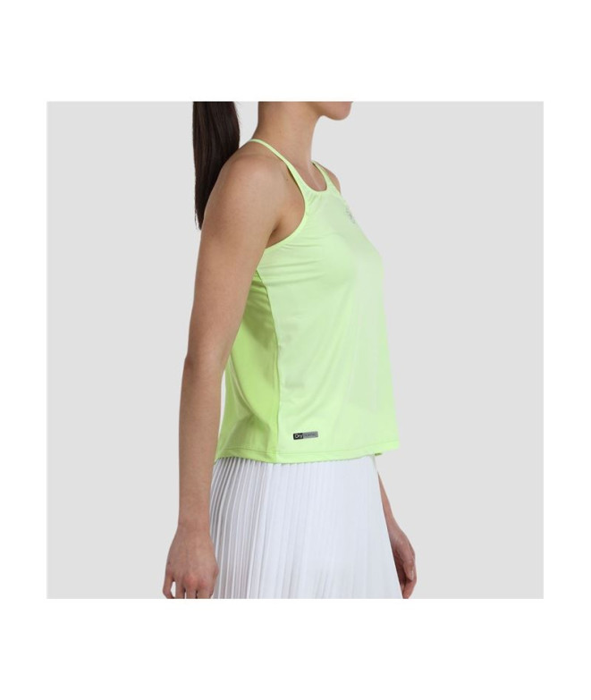 T-shirt Femme Bullpadel Bines Jaune