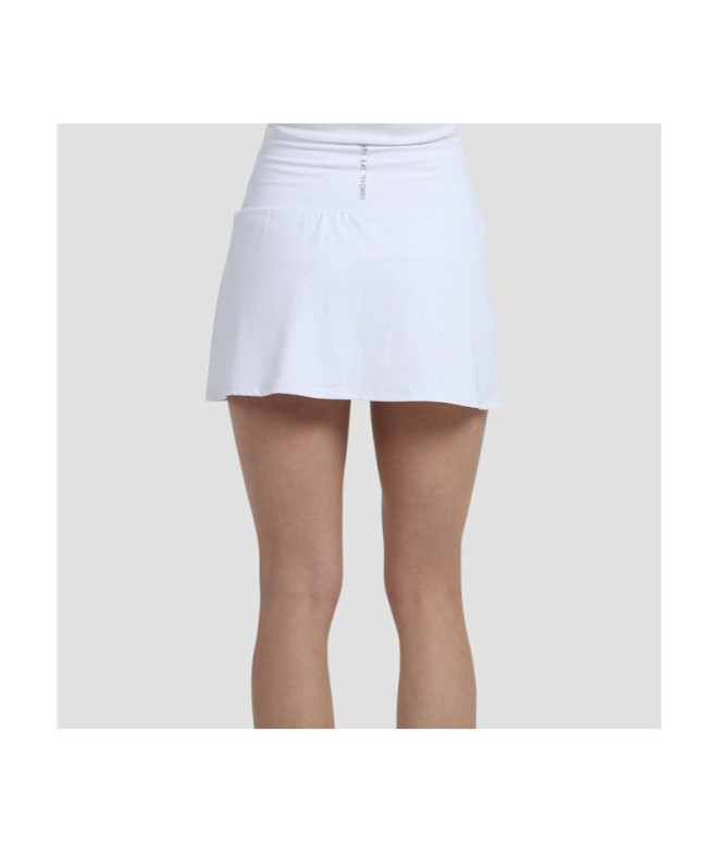 Falda Bullpadel Bogas Mujer Blanco