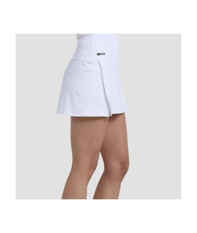 Falda Bullpadel Bogas Mujer Blanco