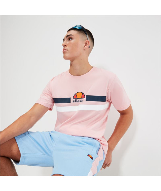 Camiseta Ellesse Aprel Homem Rosa