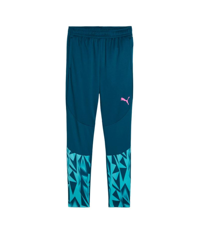 Calça Futebol de Puma individualFINAL Azul Homem