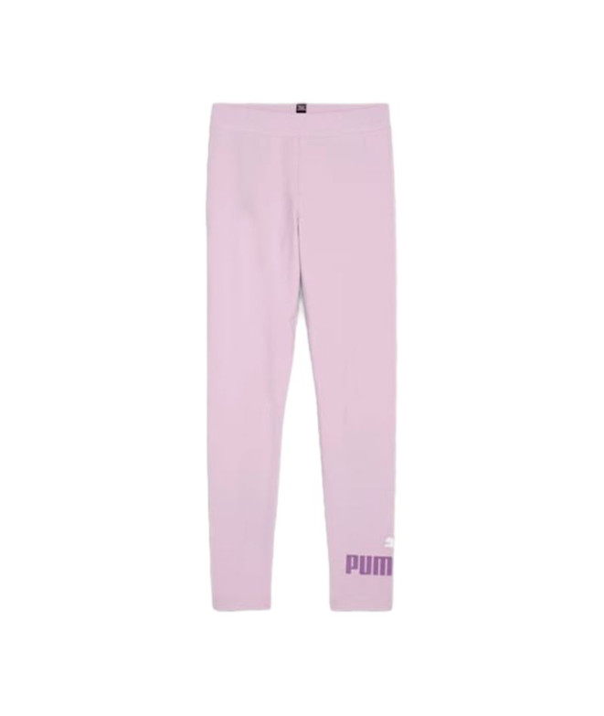 Collants Puma Essentials Logo Pink Enfant