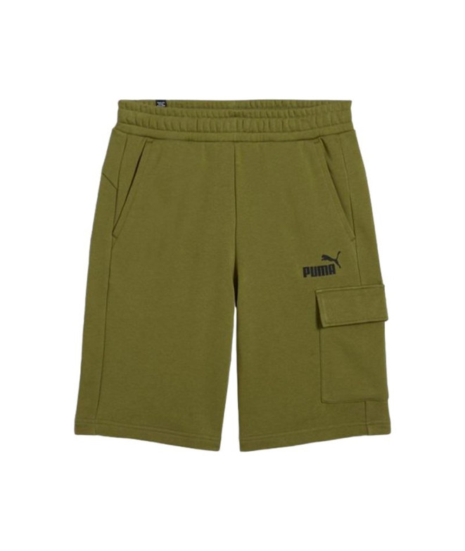 Pantalones Puma Essentials Cargo 10" Verde oliva Hombre