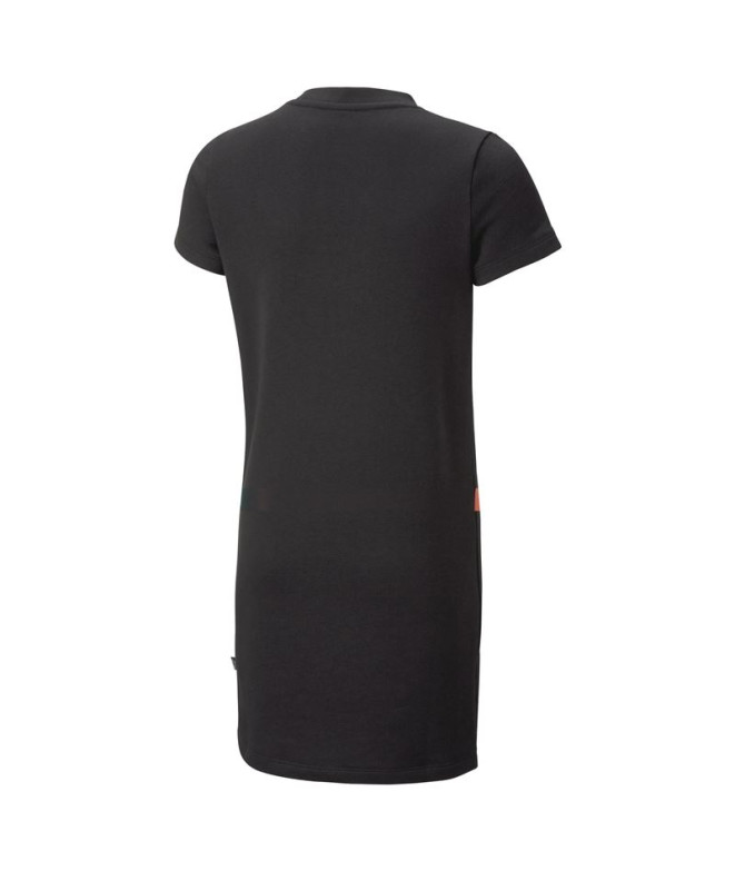 Robe Fille Puma Essentials+ Logo Noir