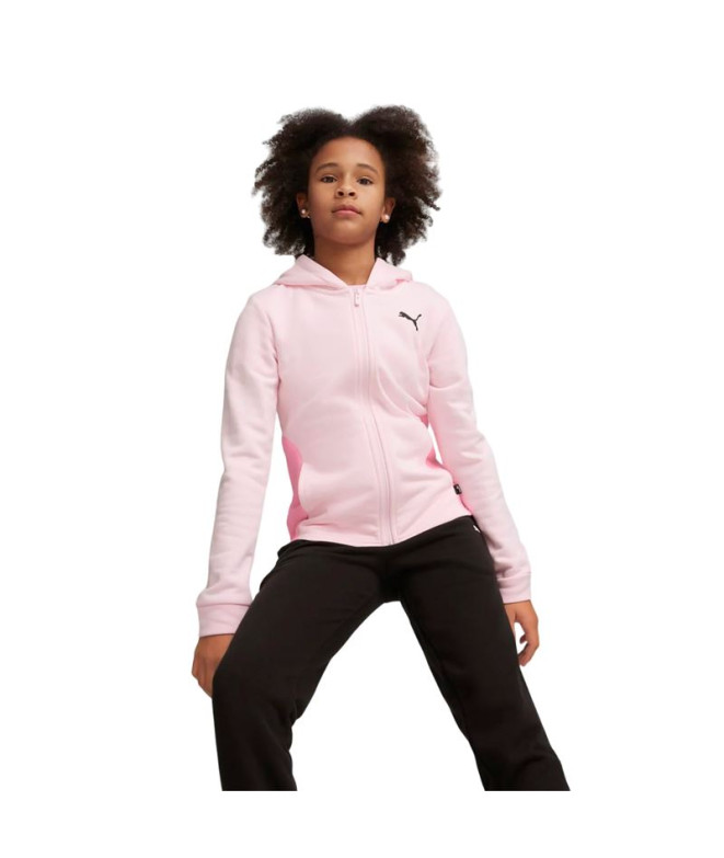 Survêtement Puma Hooded Pink Enfant