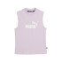 Camiseta Puma Essentials Slim Lila Mujer