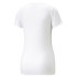 Camiseta Mulher Puma Essetials Slim Logo Branco