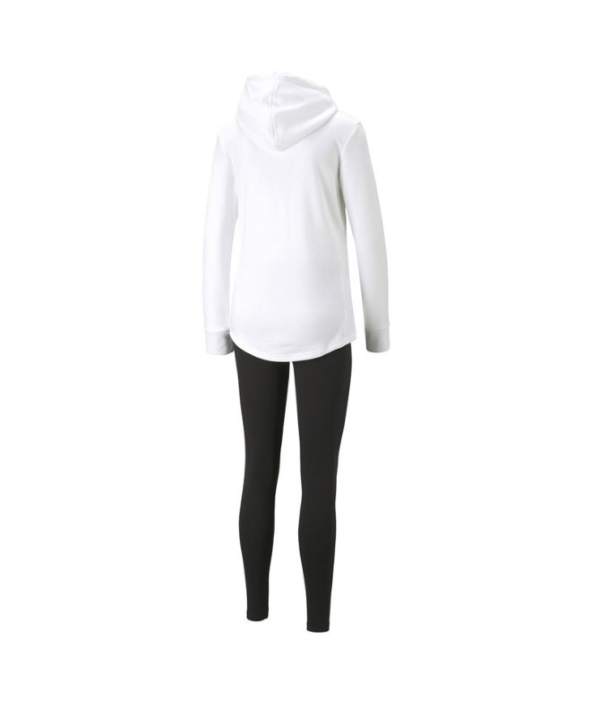 Survêtement Femme Puma Metallic White