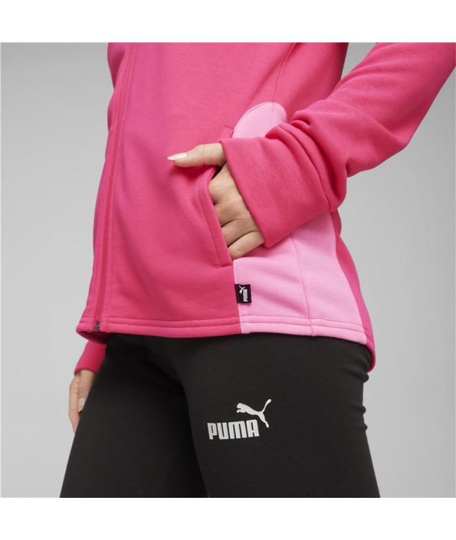 Chándal Puma Metallic Rosa Mujer