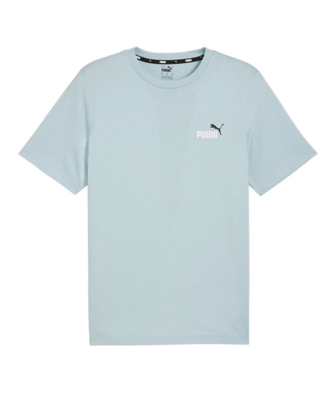 T-shirt Puma Essentials+ 2 Col Small Turquoise Homme