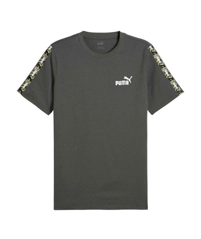 T-shirt Homme Puma Essential Tape Camo Grey