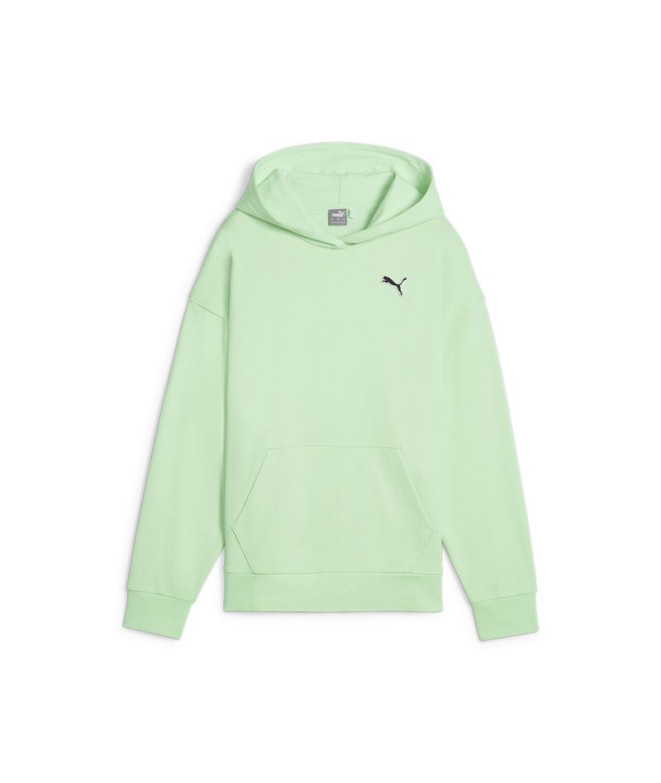 Moletom Mulher Casaco com capuz Puma Better Essentials Menta