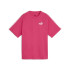 T-shirt Femme Puma Essentials Tape Pink