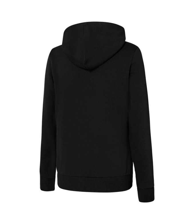 Moletom Mulher Casaco com capuz Puma Essentials+ Embroidery Fleeze Preto