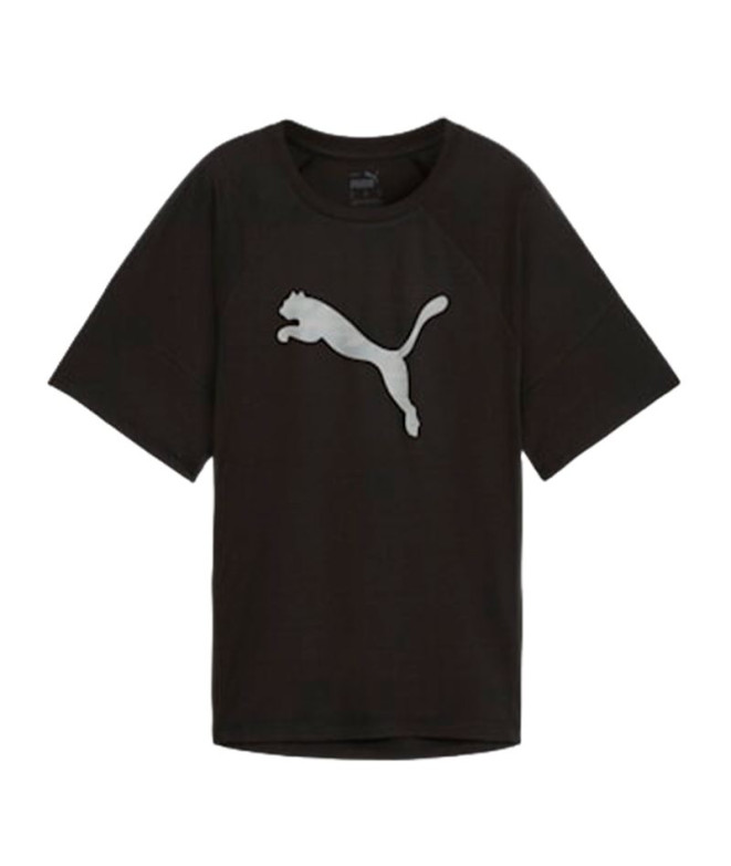 Camiseta Mulher Puma Evostripe Graphic Preto