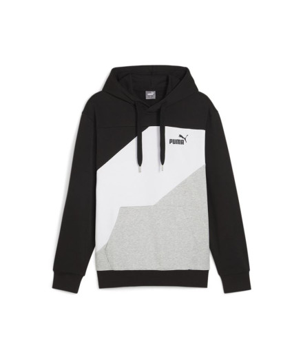 Sweat Puma Power Colorbloc Noir Homme