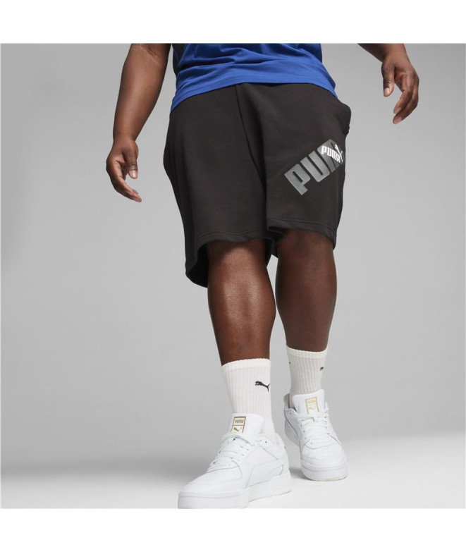 Pantalones Puma Power Graphic Negro Hombre
