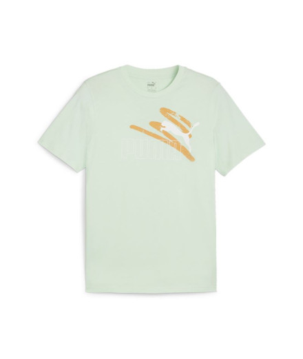 Camiseta Puma Essentials+ AB Summer Verde Hombre