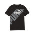 T-shirt Puma Power Graphic Noir Enfant