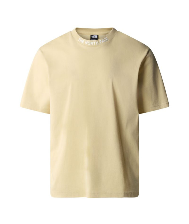 Camiseta The North Face Zumu S/S Homem Bege