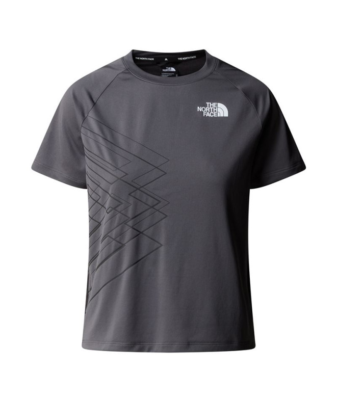 Camiseta The North Face Ma S/S Graphic Mujer Gris