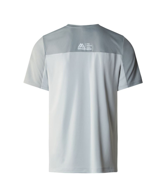 Camiseta The North Face Ma S/S Hombre Gris Claro