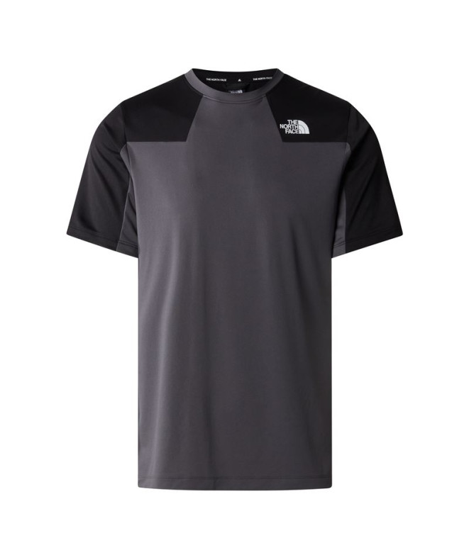 Camiseta The North Face Ma S/S Hombre Gris