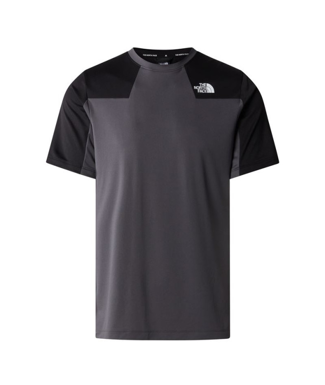 Camiseta The North Face Ma S/S Homem Cinzento