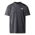 Camiseta The North Face Ma S/S Graphic Homem Cinzento