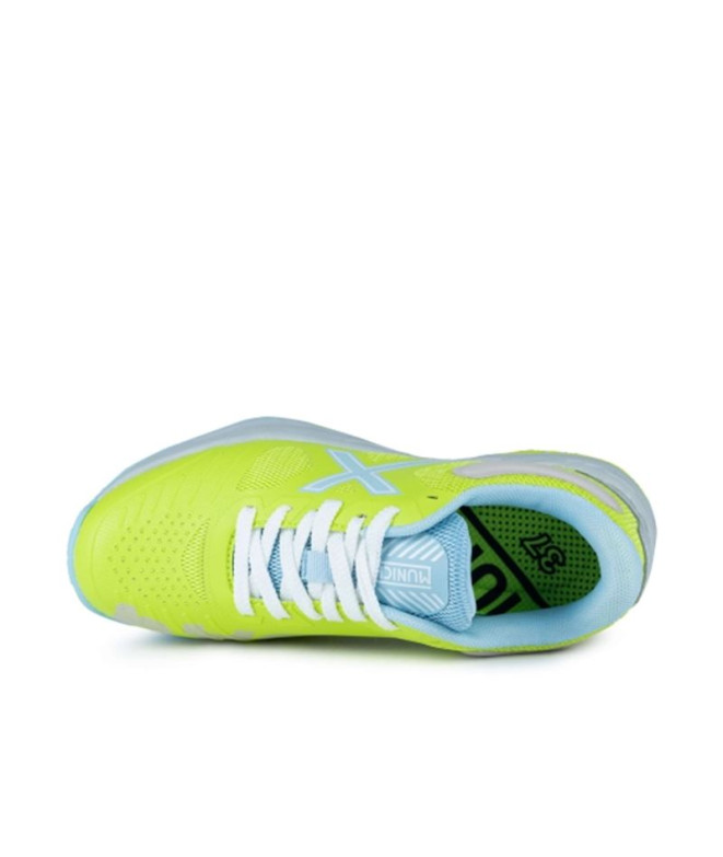 Chaussures de Tennis Munich Hydra 122 Enfant Jaune