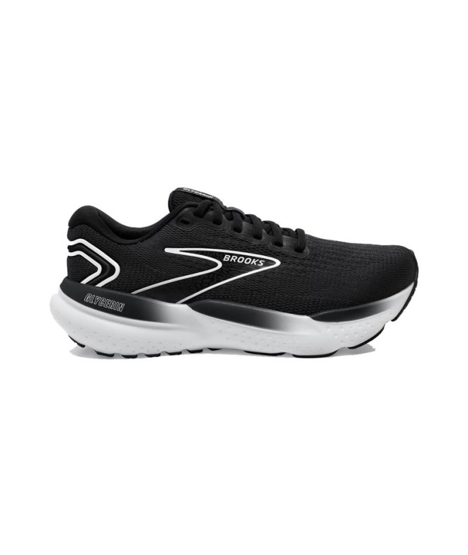 Chaussures de Running Brooks Glycerin 21 Homme Noir/Gris/Blanc