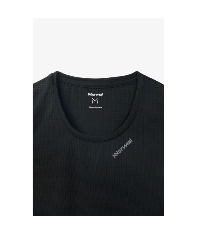 Camiseta de Trail Nnormal Race Tank Hombre Negro