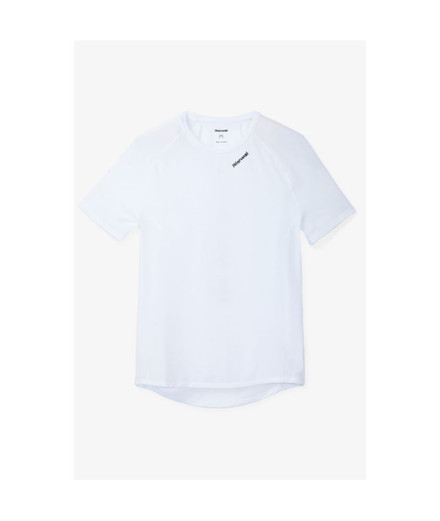 Camiseta de Trail Nnormal Race Homem White