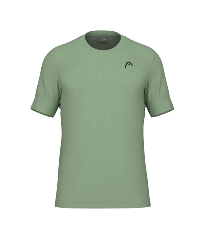 Camiseta de Tenis Head Play Tech Uni Hombre Verde