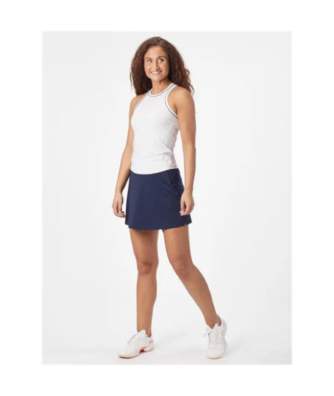 Camiseta de Pádel Wilson Team Tank Blanco Mujer