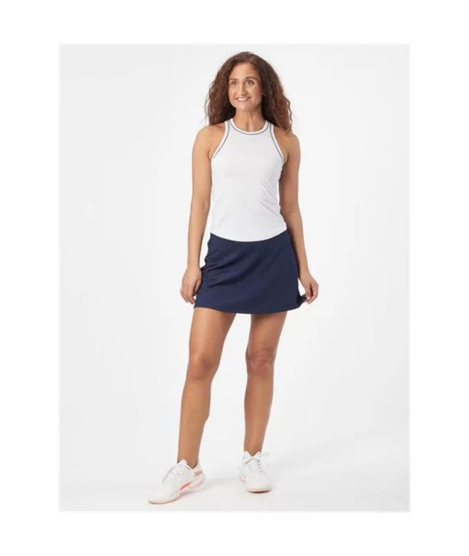 Falda de Pádel Wilson Team Flat Front Classic...
