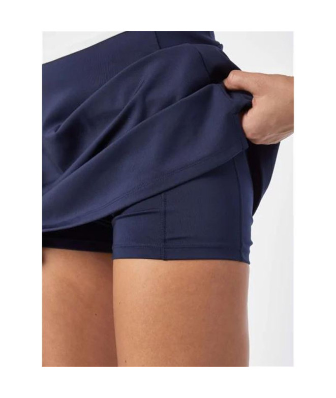 Falda de Pádel Wilson Team Flat Front Classic...