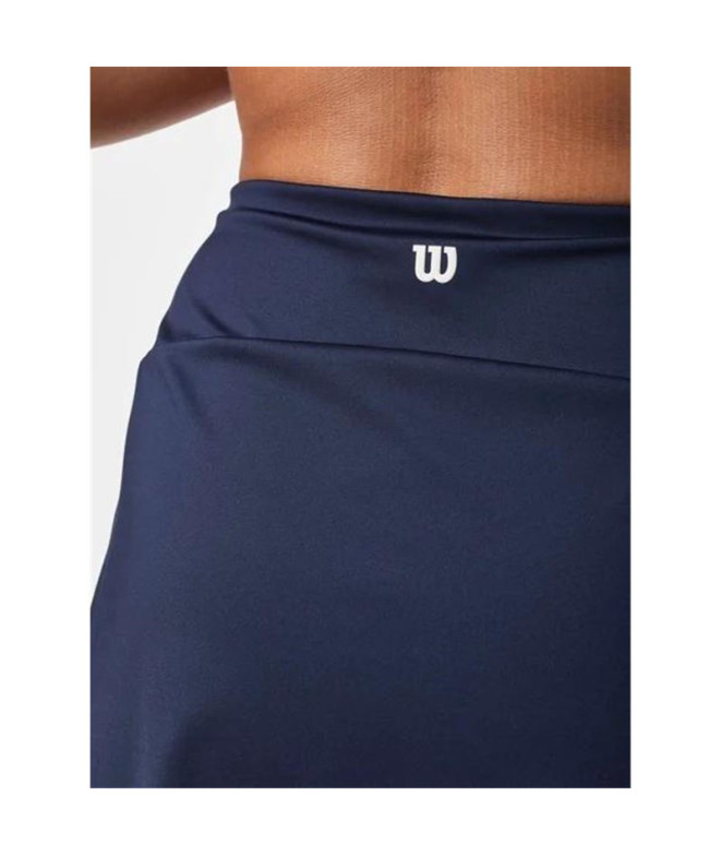 Falda de Pádel Wilson Team Flat Front Classic...