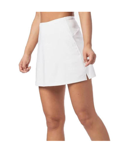 Saia Pádel Wilson da equipa Flat Front White Mulher