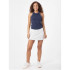Saia Pádel Wilson da equipa Flat Front White Mulher
