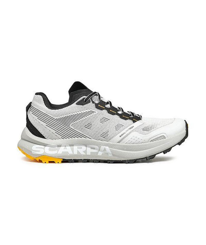 Chaussures par Trail Scarpa Spin Planet White-Saffron Arsp Spin-S Cross Re