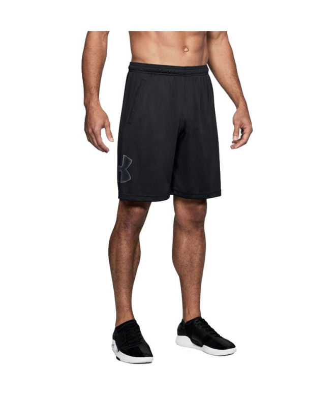 Pantalons Under Armour Short Tech Graphic Noir
