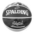 Bola por Basquetebol Sketch Dribble Borracha Preto