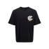 Camiseta Only & Sons Onsdisney Life Rlx Preto Homem