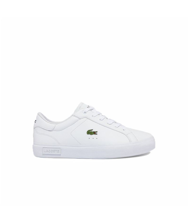 Chaussures Lacoste Powercourt Enfant Blanc