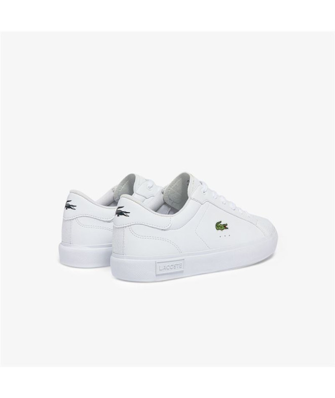 Sapatilhas Lacoste Powercourt Infantil Branco