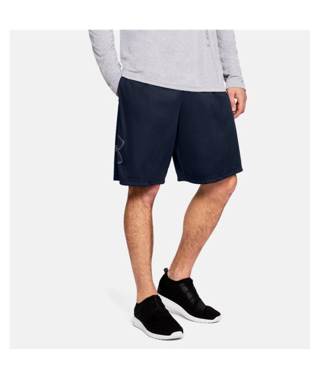 Pantalons Under Armour Tech Graphic Short Bleu Marine