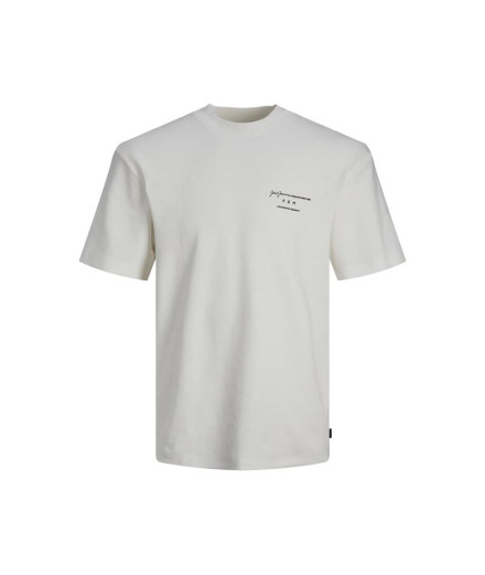 Camiseta Jack And Jones Lisa Cuello Redondo Hombre Blanco Camiseta Jack And Jones Lisa Cuello Redondo Hombre Blanco