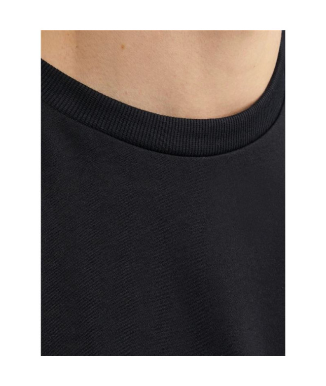 T-shirt Homme Jack And Jones Lisa Crewneck Noir