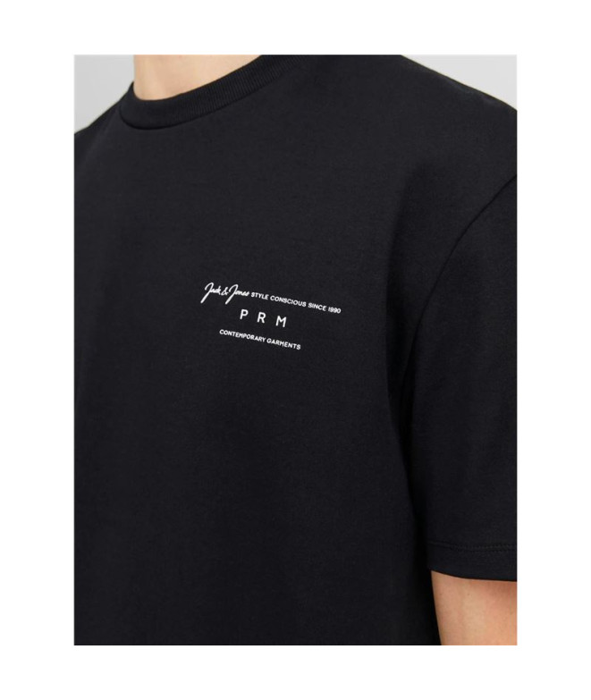 T-shirt Homme Jack And Jones Lisa Crewneck Noir